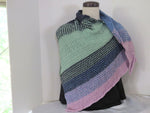 Load image into Gallery viewer, Hand-Knit Blended Shawl
